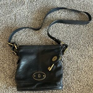 Genuine Leather Fossil Shoulder Bag
